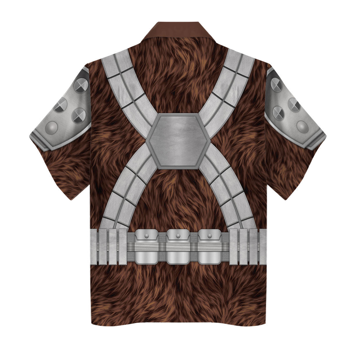 Gearhomie Black Krrsantan, Brown Costume Hawaiian