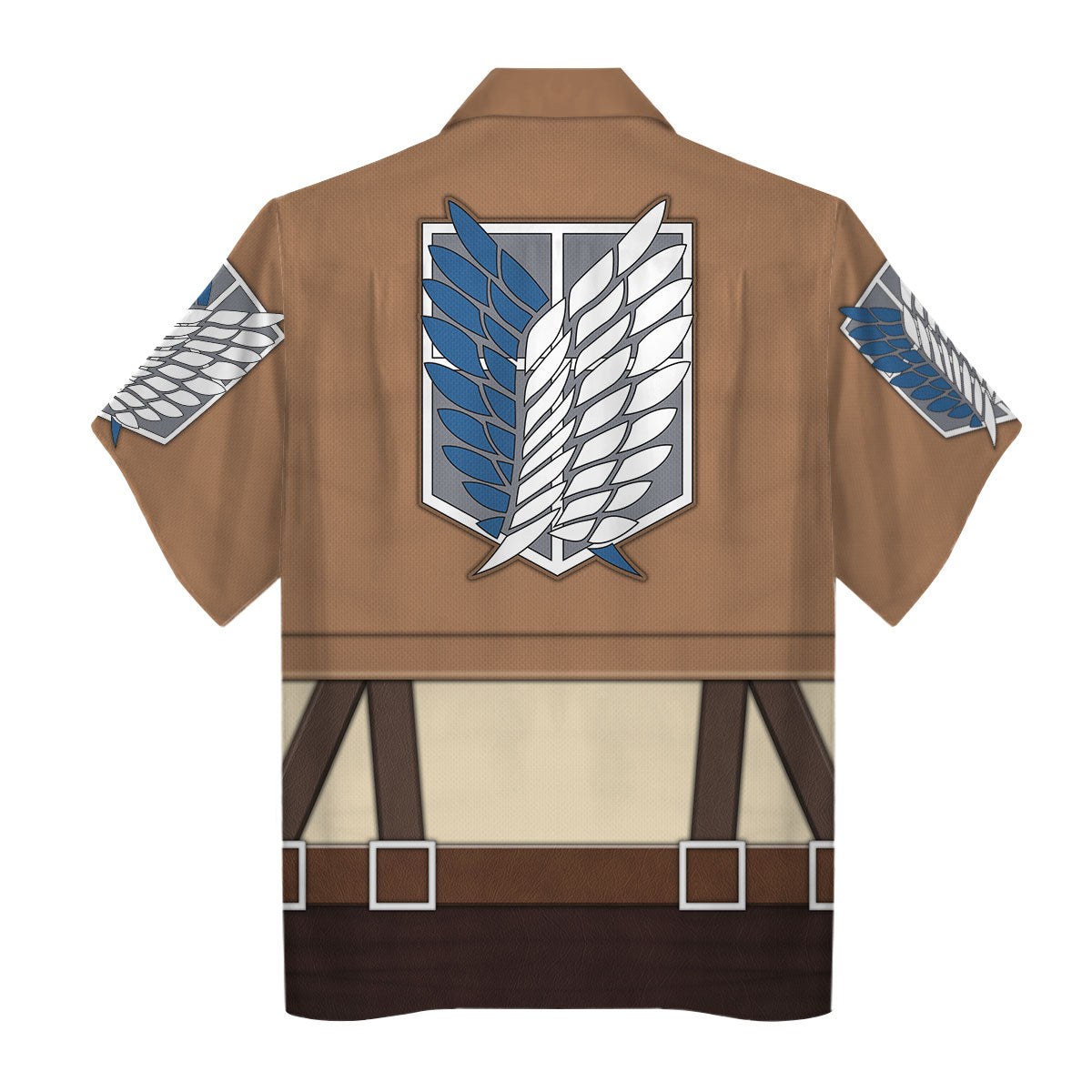 Gearhomie Eren Yeager Costume hawaiian