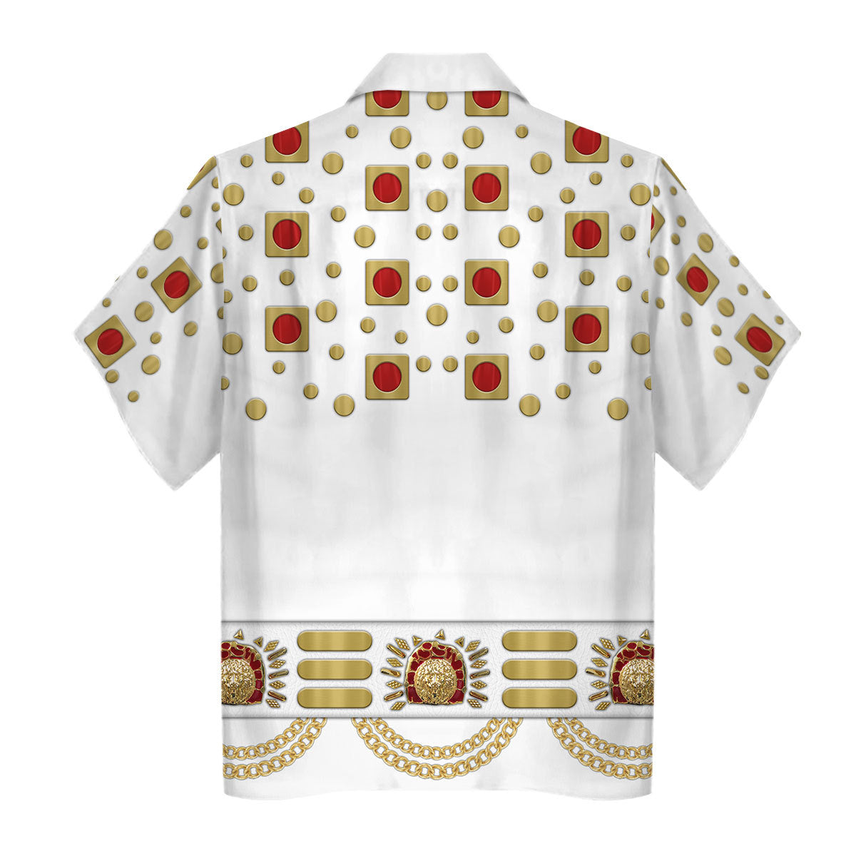 Gearhomie Elvis Eyelet Suit Costume hawaiian