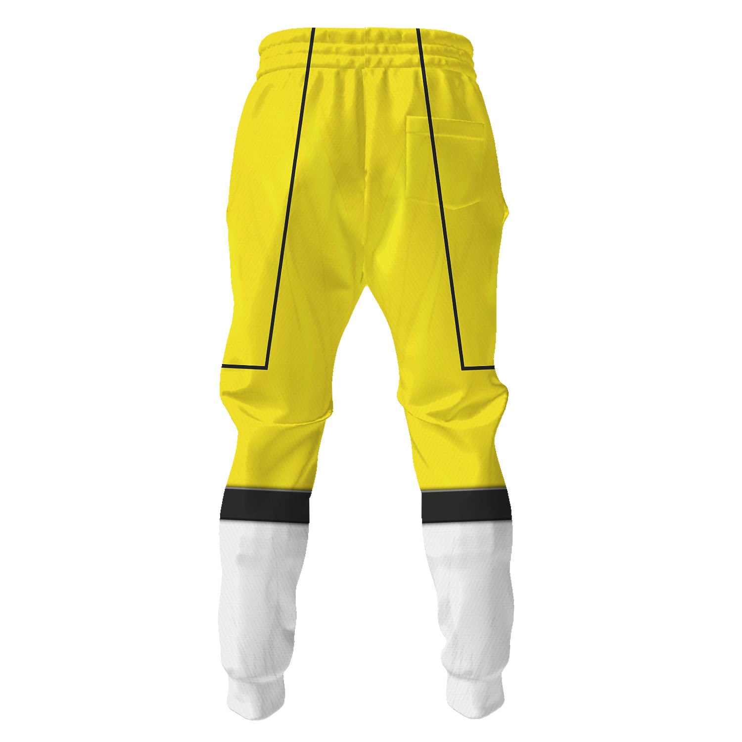 Yellow Power Rangers Turbo pants