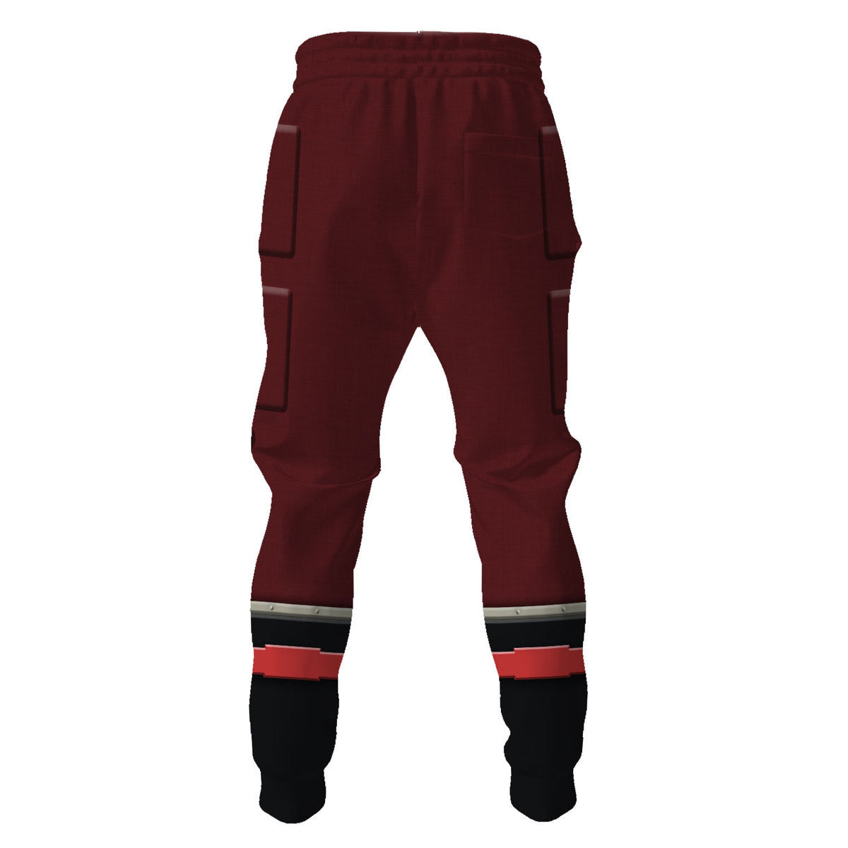 Gearhomie Red Ninja Viper Costumes pants