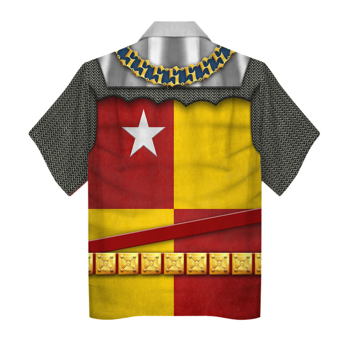 Gearhomie Richard de Vere- Battle of Agincourt Knights Costume hawaiian