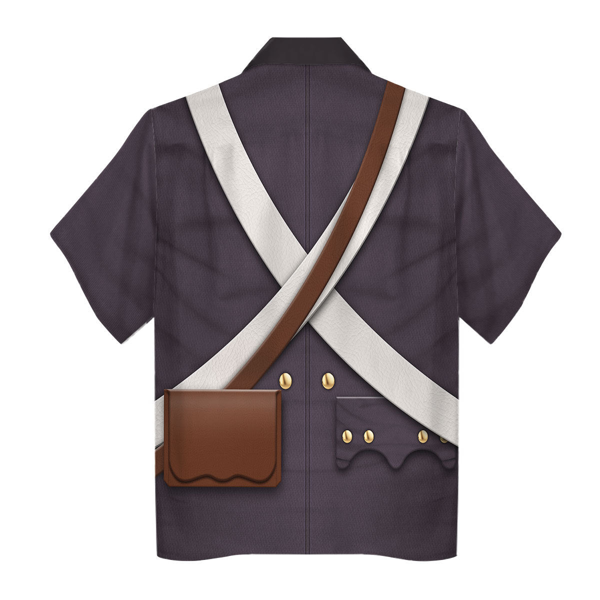 Gearhomie American Infantry-3rd Connecticut Regiment-1783 Uniform All Over Print Hawaiian