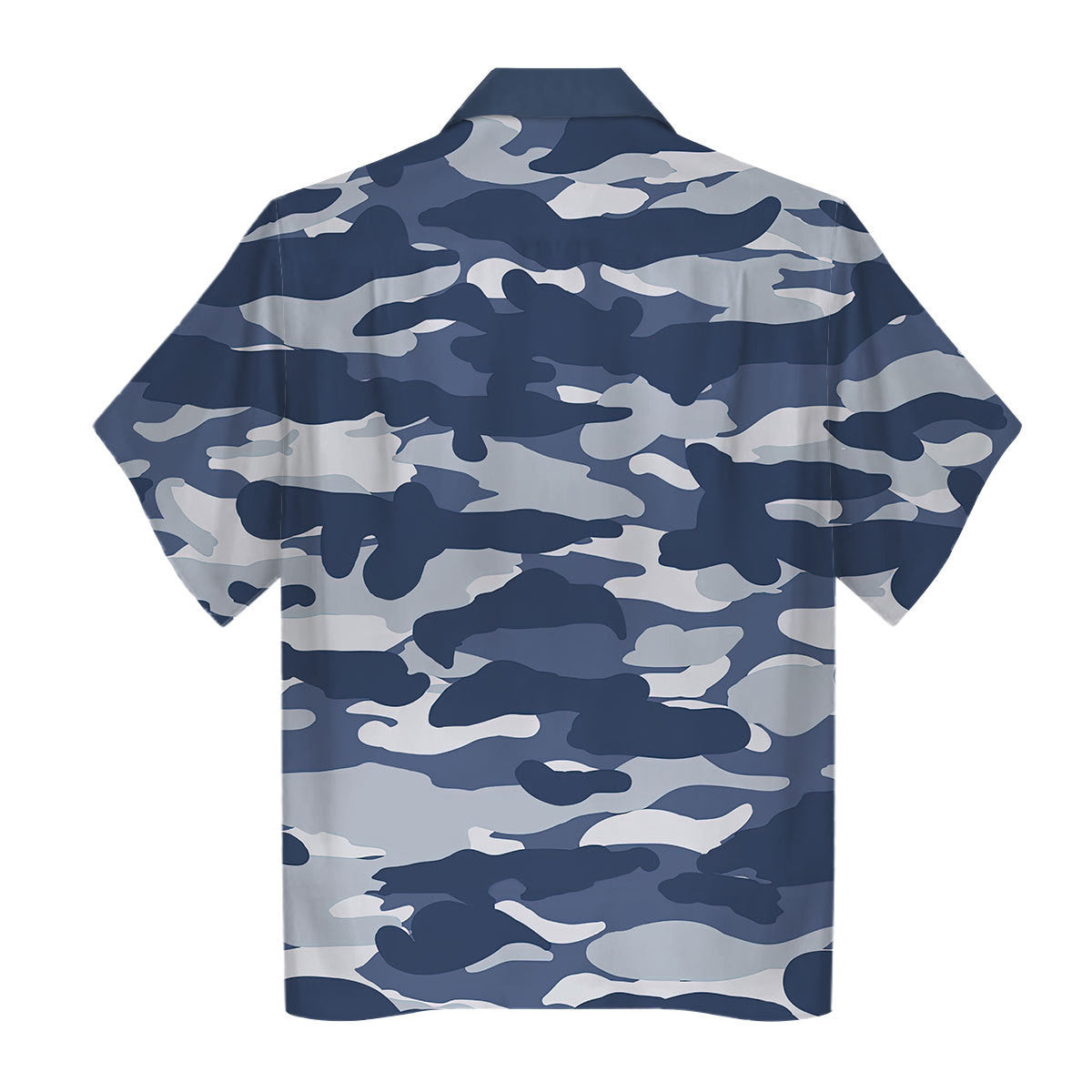 Urban Blue Camo hawaiian