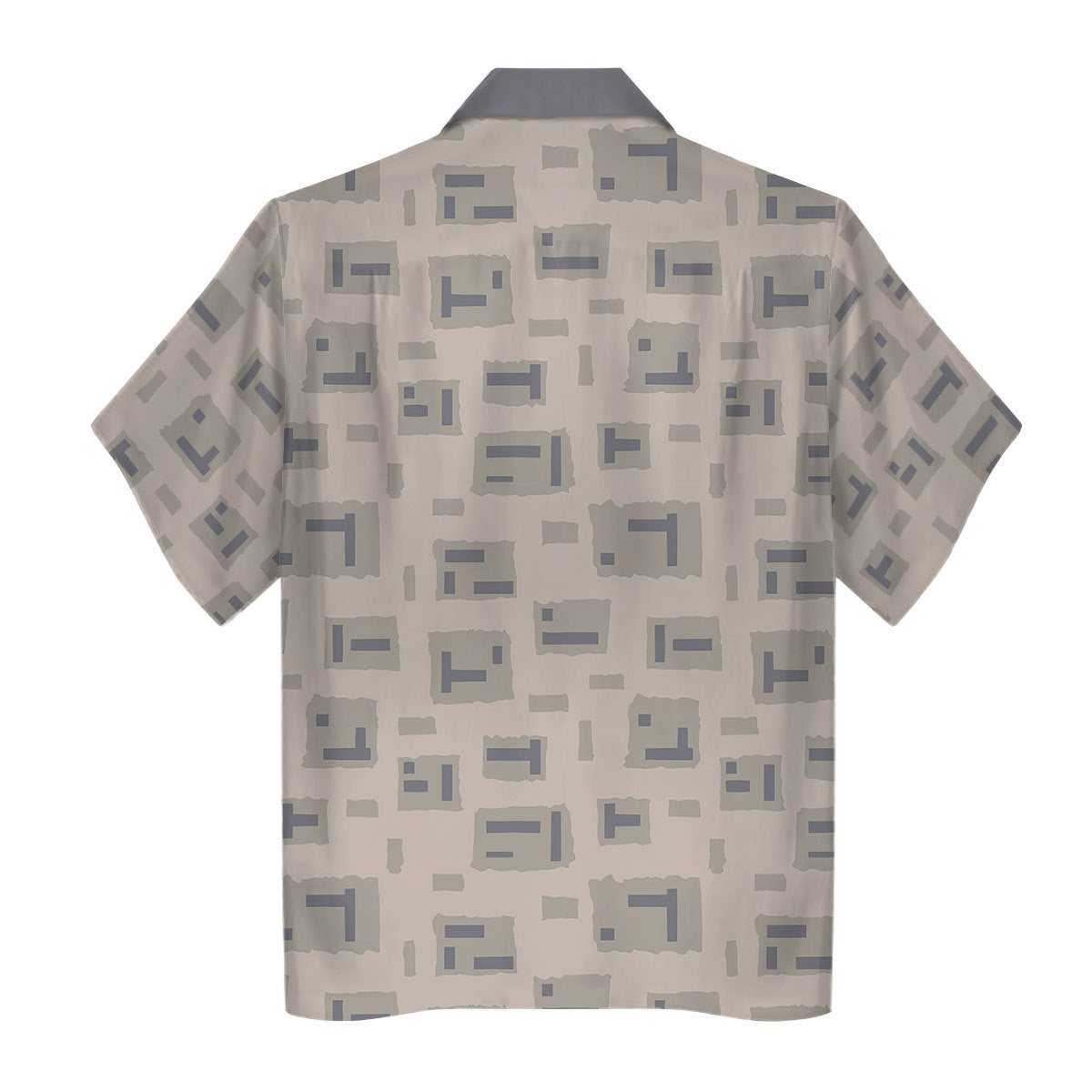 American Desert T-Block Camo Hawaiian