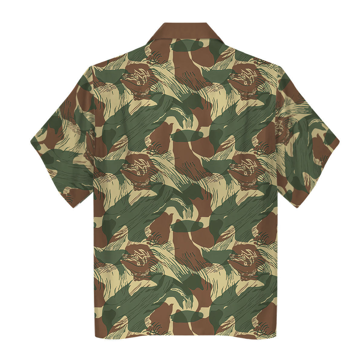 Rhodesian Brushstroke Rhodesian Security Forces 1965 Camo hawaiian