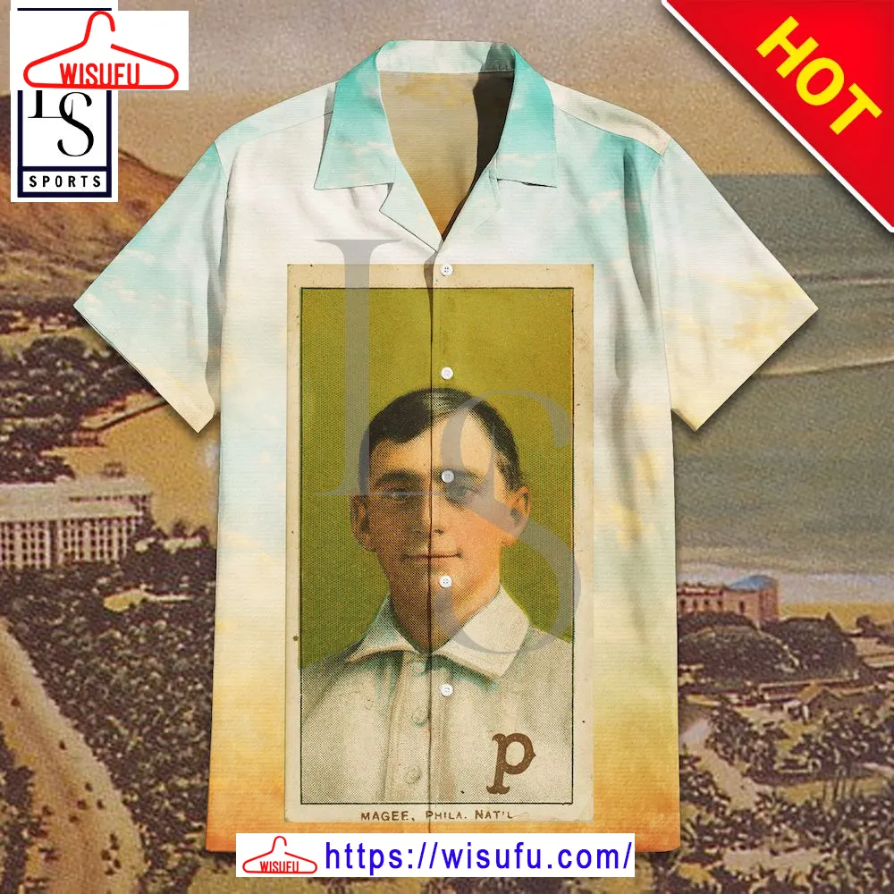 1909 White Border Sherry Magie Error Card Hawaiian Shirt, New Fashion Gifts