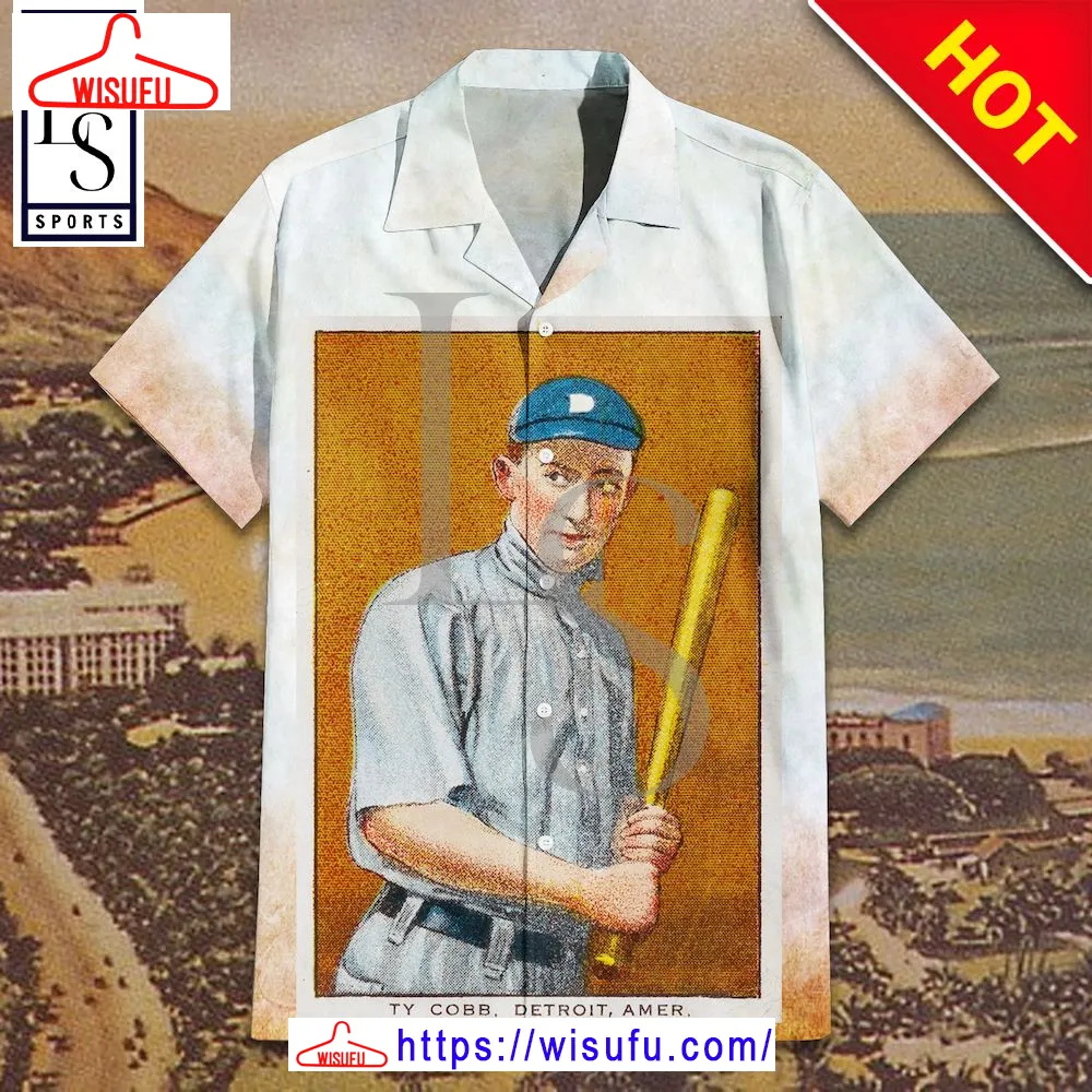 1911 Brunners Bread Ty Cobb Hawaiian Shirt, New Fashion Gifts