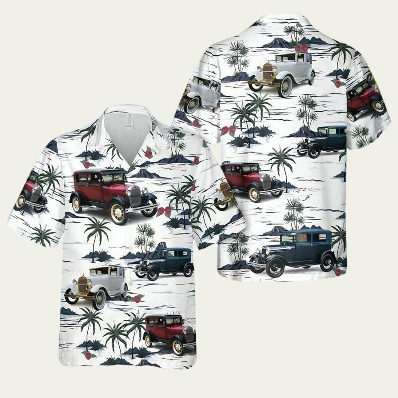 1928 MODEL A FORD HAWAIIAN SHIRT