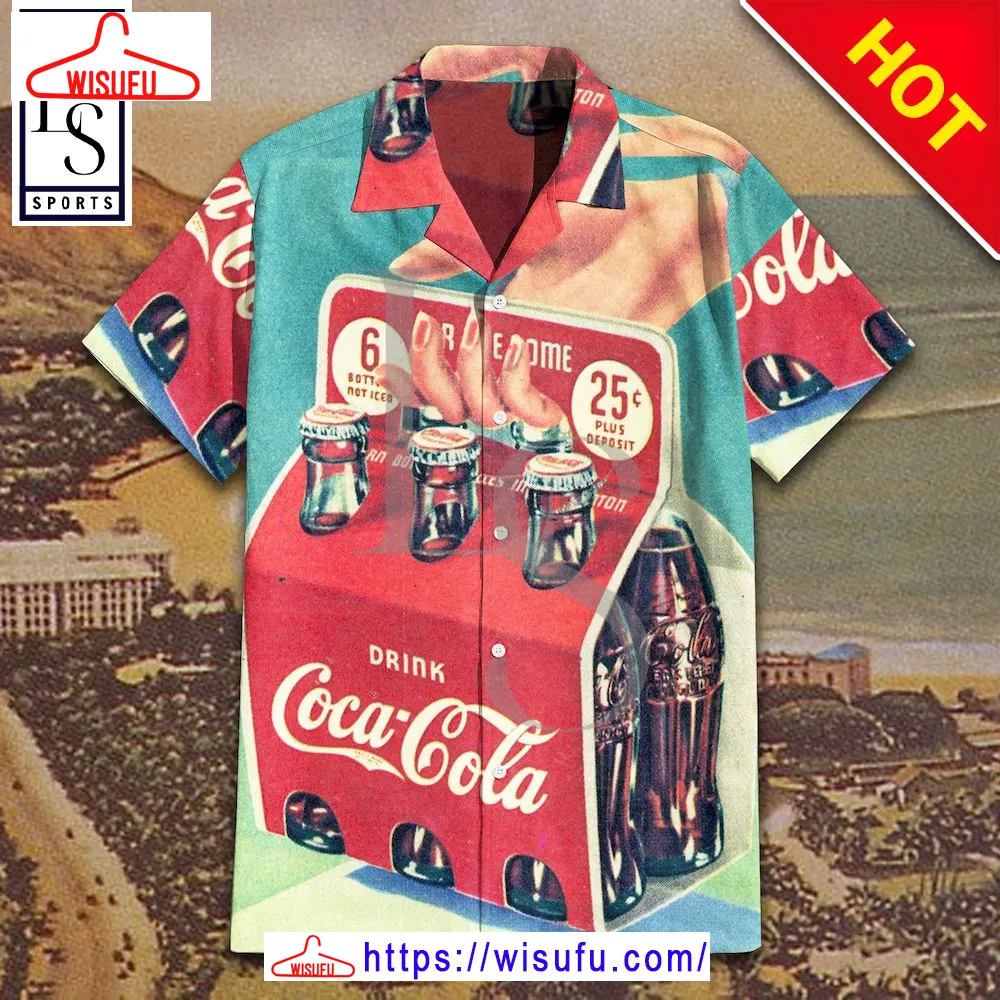 1939 Cocacola Hawaiian Shirt 3d, New Fashion Gifts