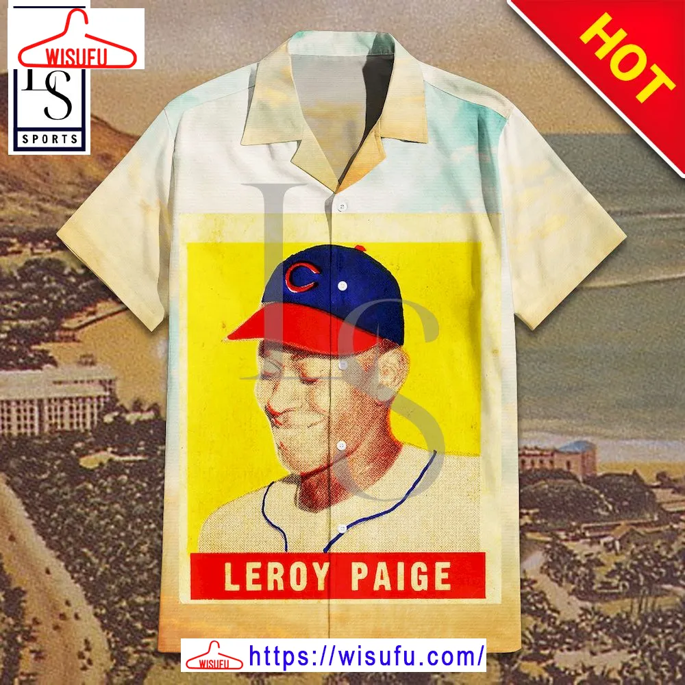 1948 Satchel Paige Rookie Card Hawaiian Shirt, New Fashion Gifts