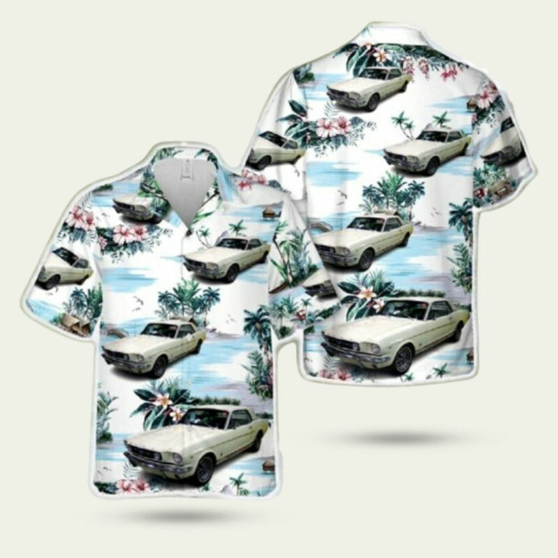 1964 1968 FORD MUSTANG GT COUPE HAWAIIAN SHIRT