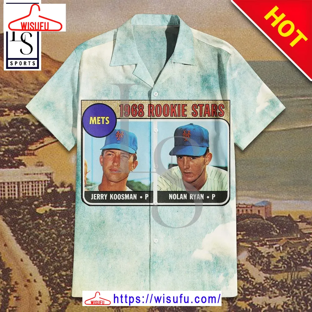 1968 Topps Nolan Ryan Rookie Card Hawaiian Shirt, New Fashion Gifts