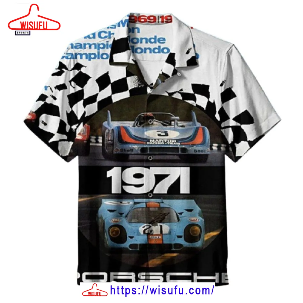 1971 Drag Racing Hawaiian Shirts, New Fashion Gifts