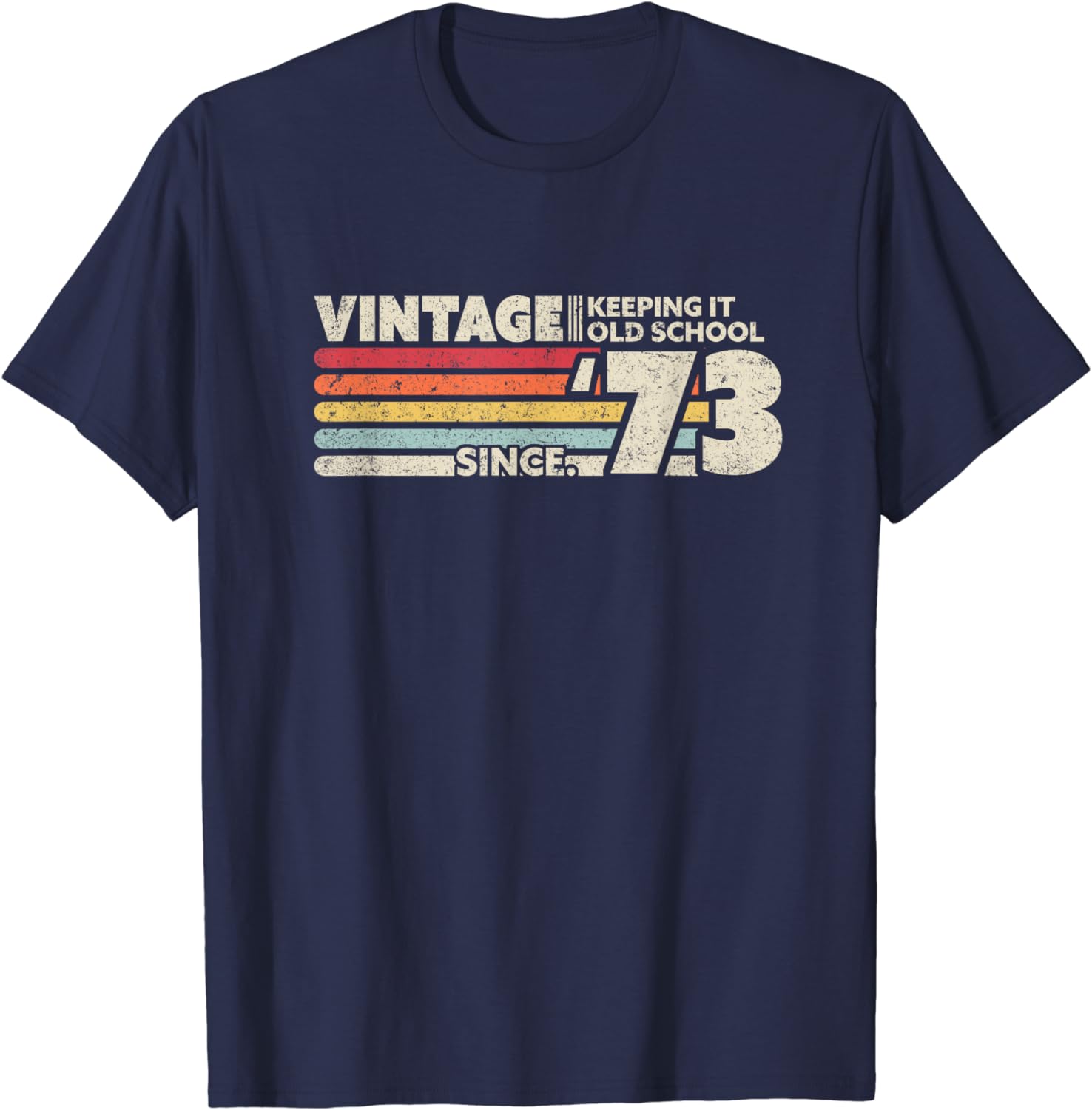 1973 Vintage, Keeping It Old School Since '73 Retro Birthday T-Shirt