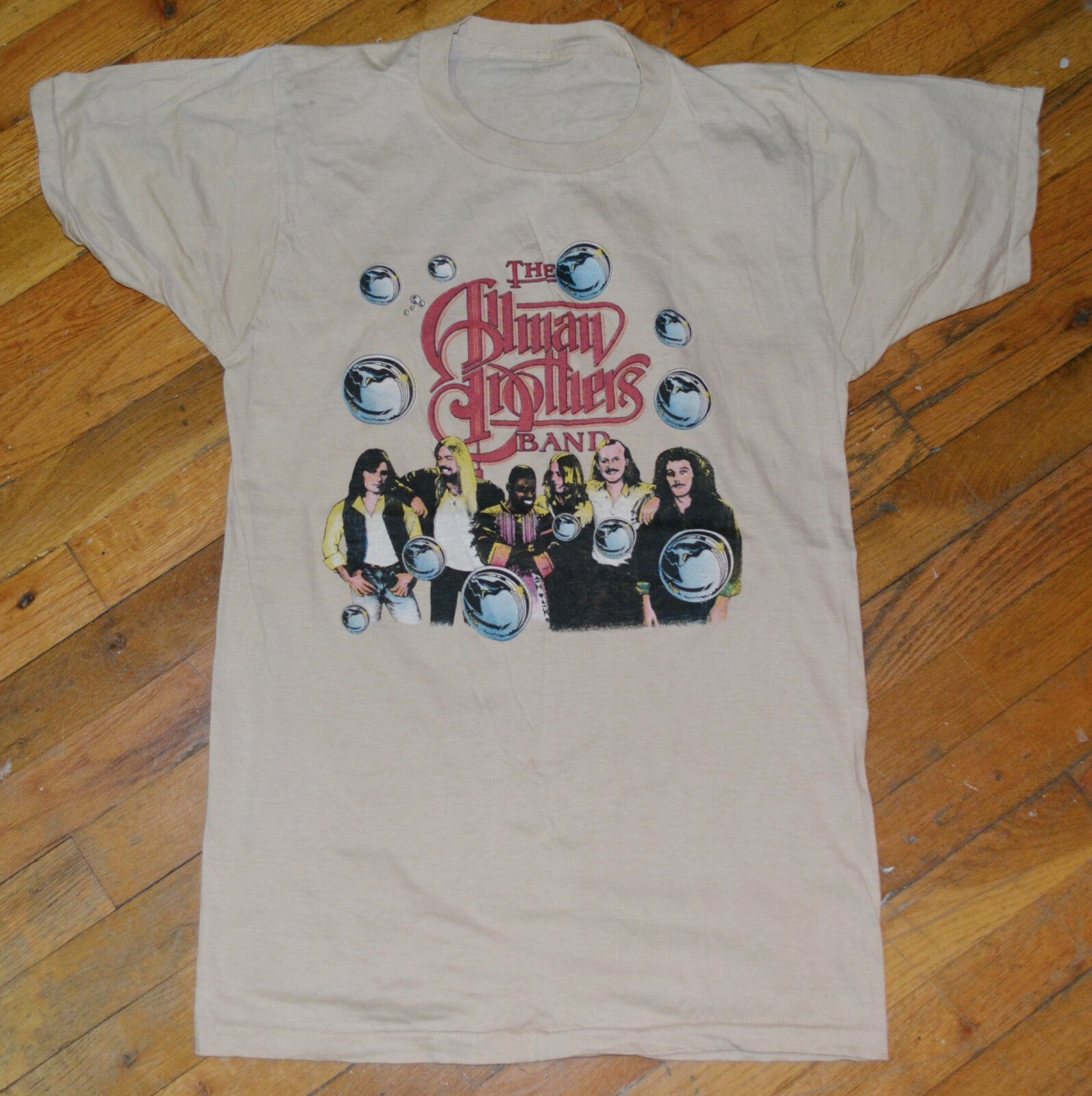 1979 ALLMAN BROTHERS BAND vintage rock concert tour t-shirt Rare 70's