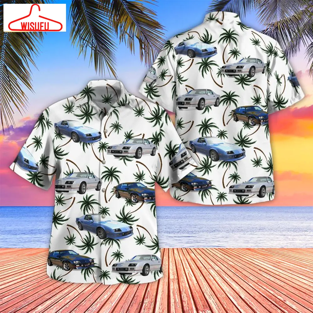 1985 Chevrolet Camaro Iroc-z Hawaiian Shirt, New Fashion Gifts