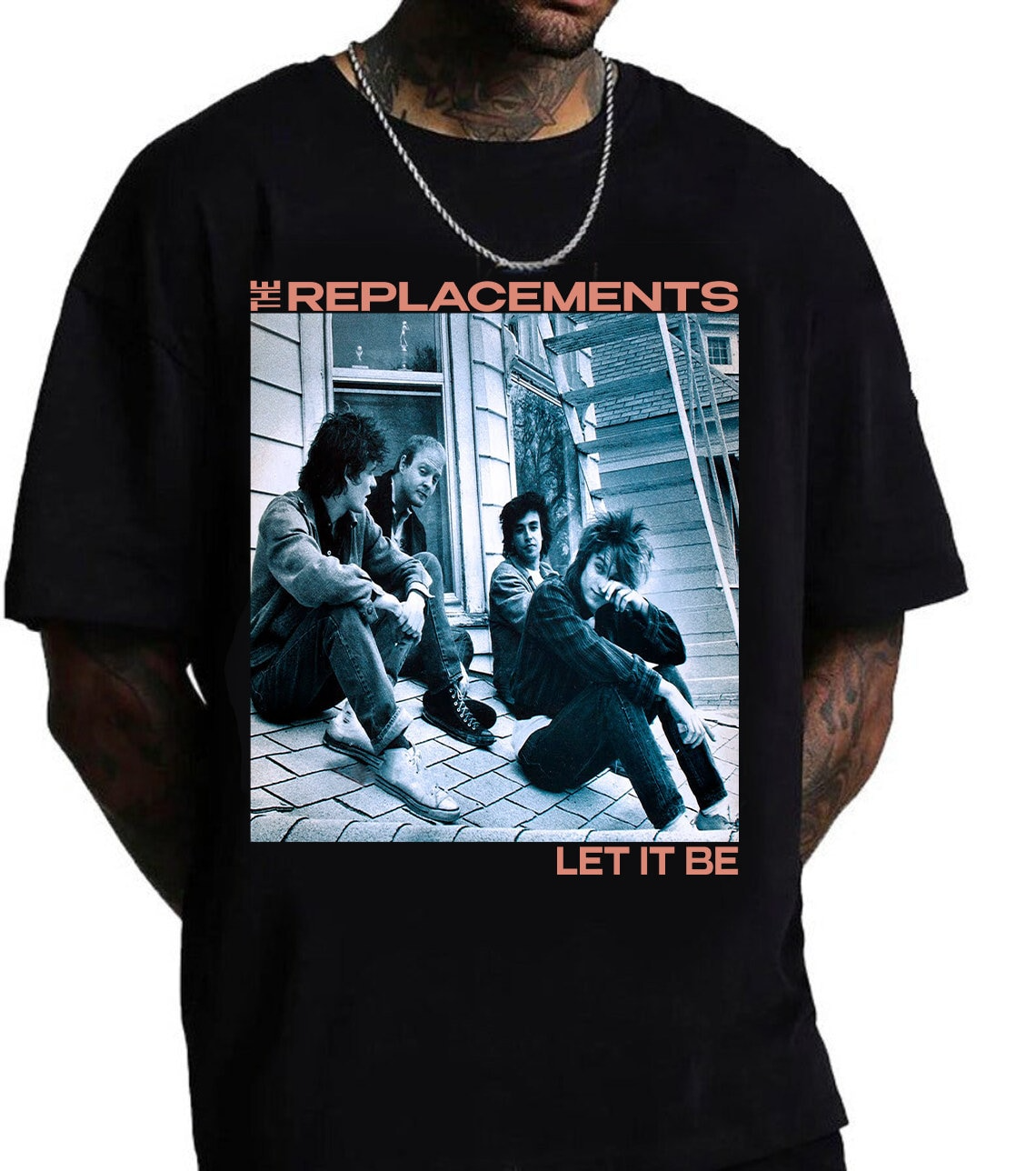 1990S The Replacements Let It Be Shirt Fan Shirt Classic Style Unisex T Shirt Black