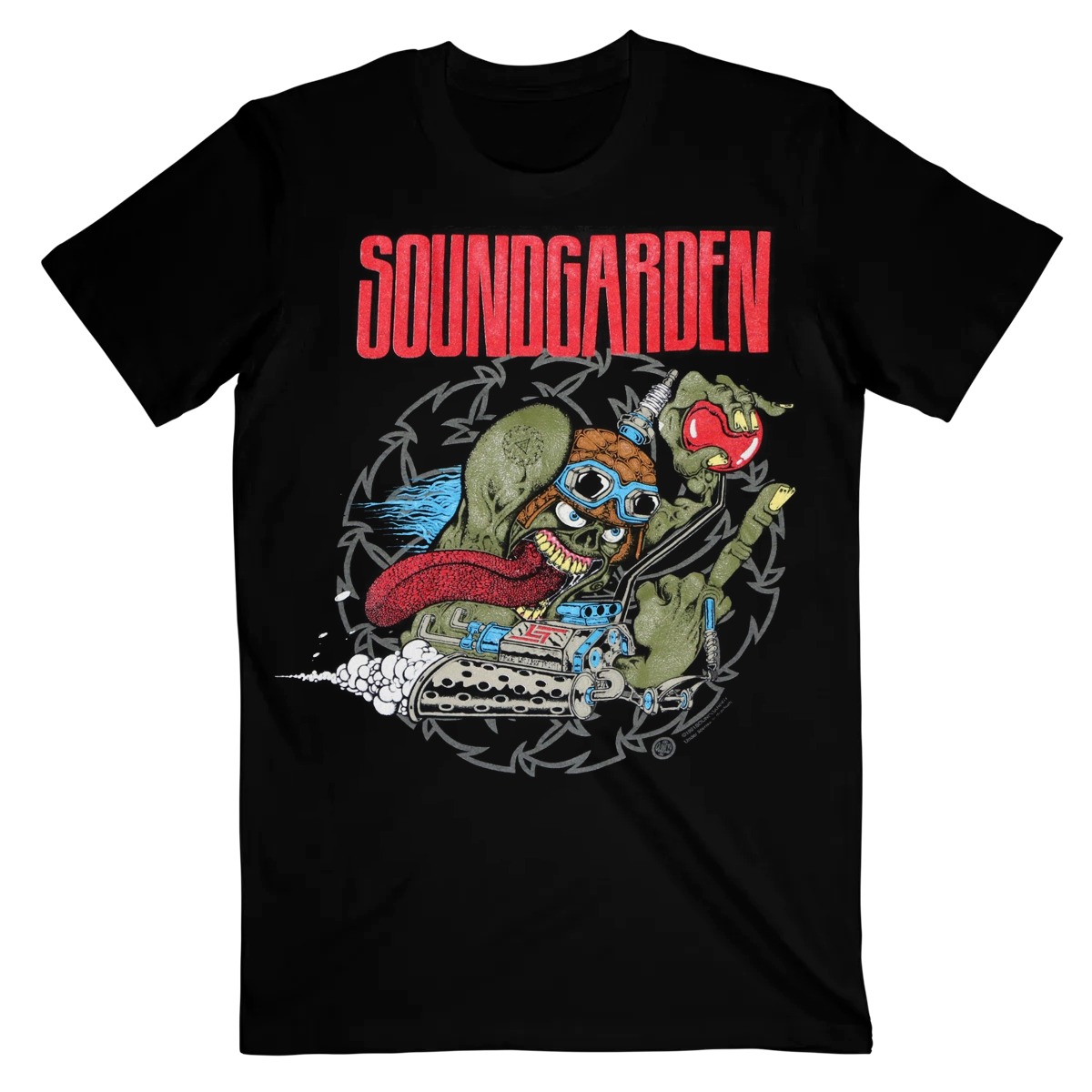 1991 Soundgarden BadMotorFinger Shirt Double Sided Tee