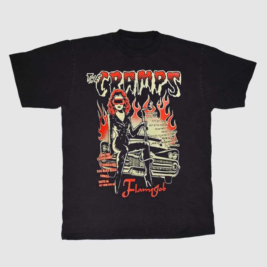 1994 The Cramps Flamejob Tour Vintage T-shirt