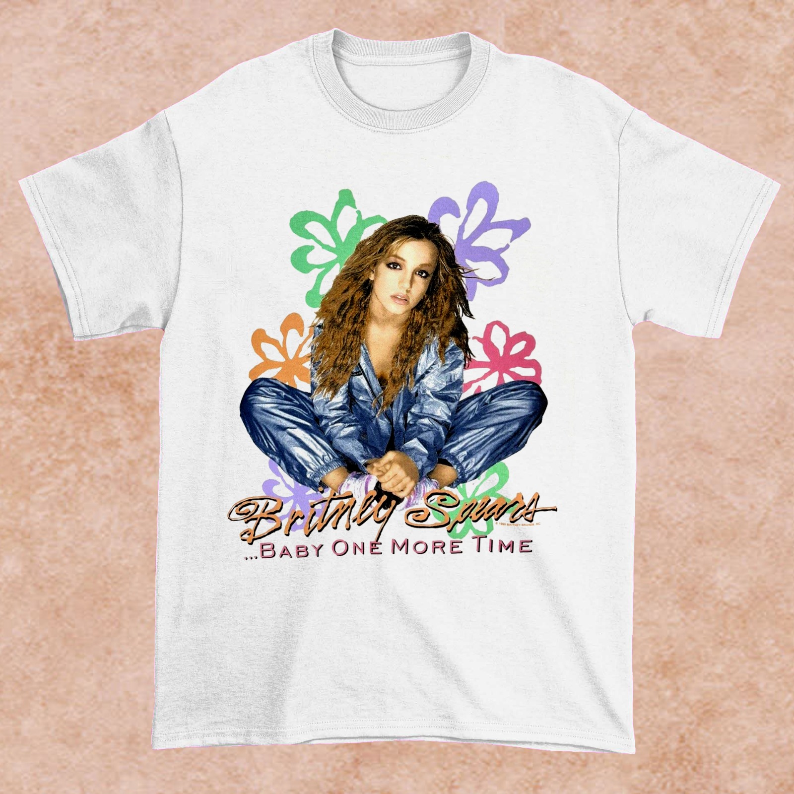 1999 BRITNEY SPEARS BABY One More Time Comfort .Color All size Shirt S-5XL