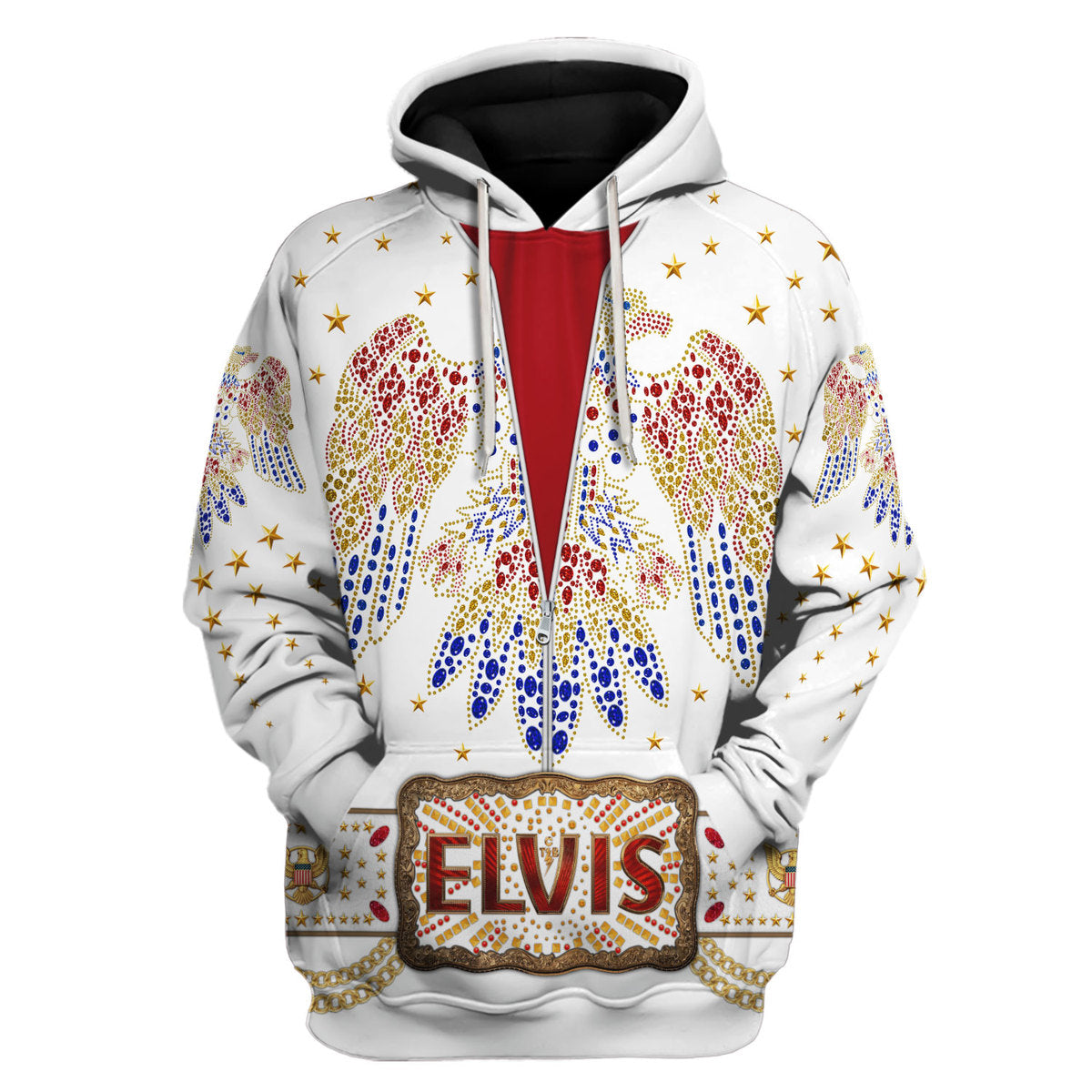 Cosplay Gearhomie Elvis Aloha Costume from hoodie