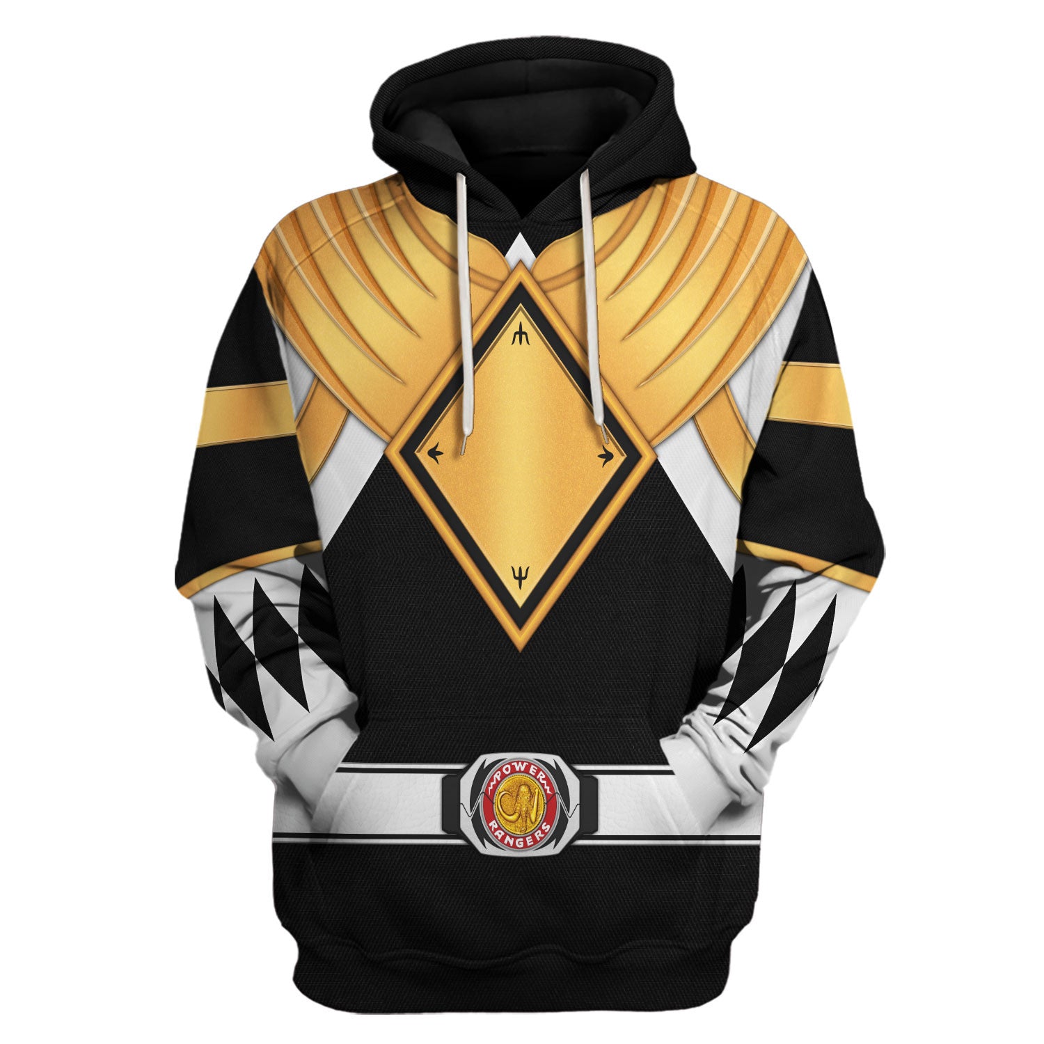 Black Ranger Dragon Shield Hoodie