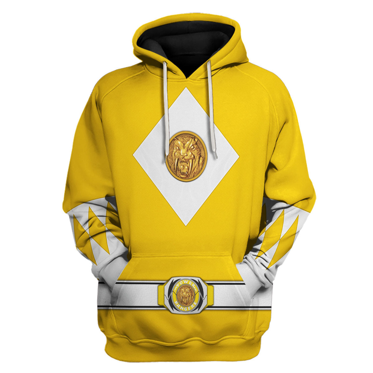 Yellow Ranger Mighty Morphin The Movie (1995) hoodie