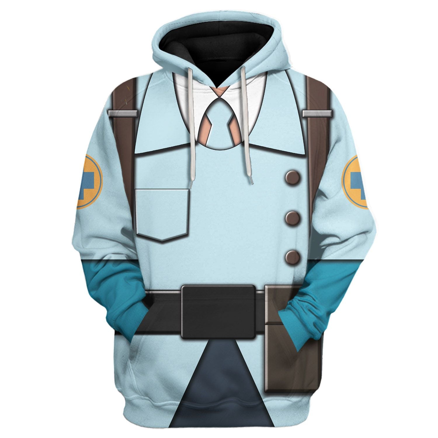 Medic Blue Team TF2 hoodie