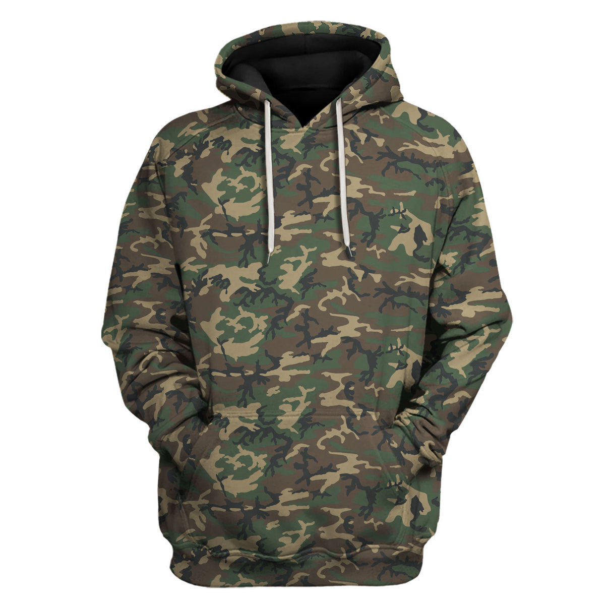 Army of the Republic of Vietnam Special Force South Vietnam Tiger Stripe Camo Hoodie