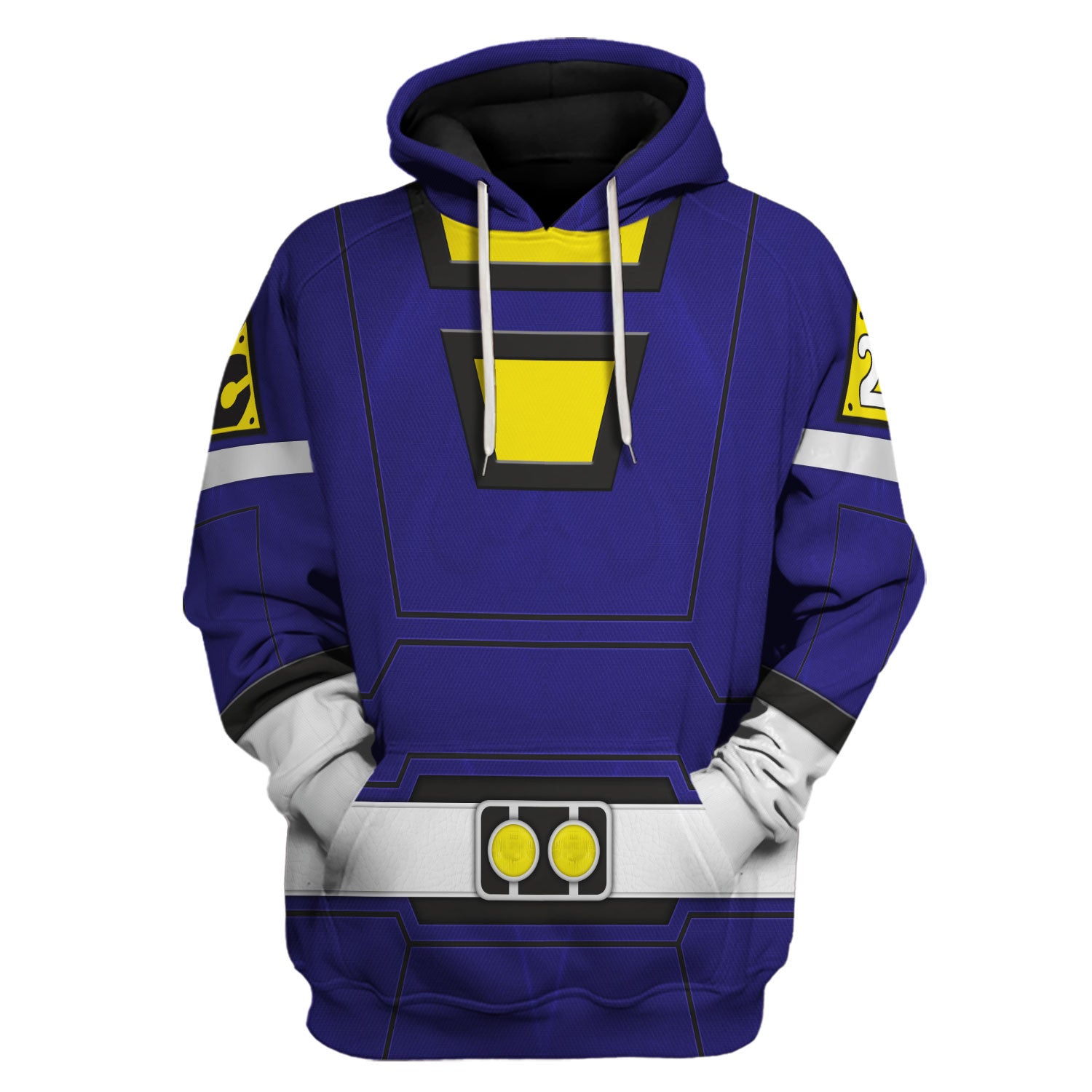 Blue Power Rangers Turbo Hoodie