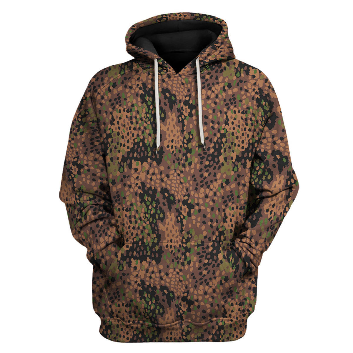 Erbsenmuster Pattern German World War 2 (WWII) Pea Dot Camo Hoodie