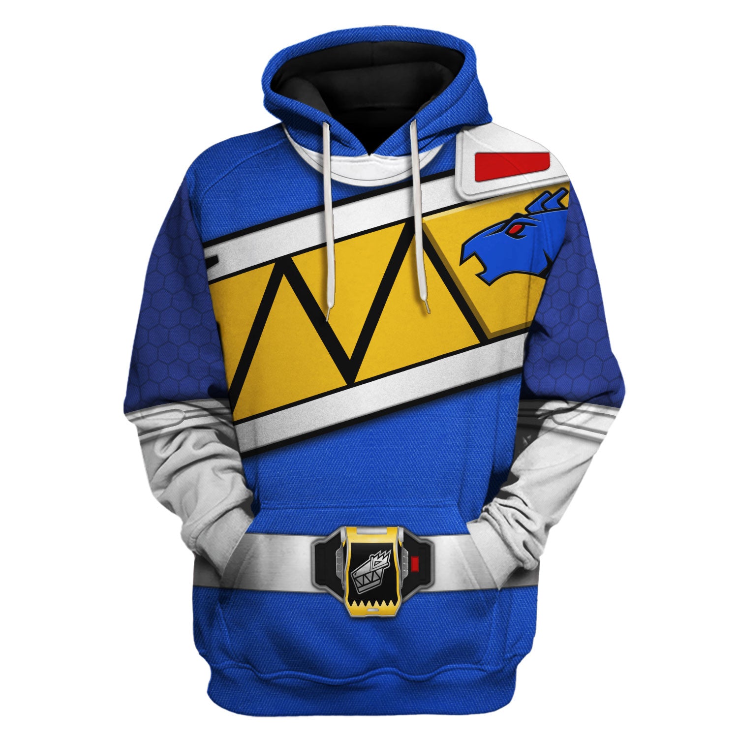 Blue Power Rangers Dino Charge Hoodie