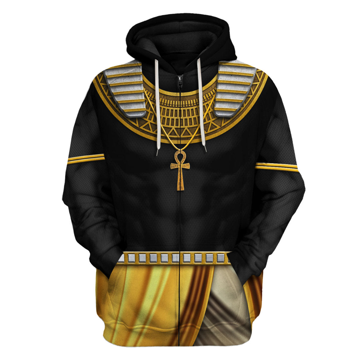 Anubis Ancient Egypt Hoodie Zip