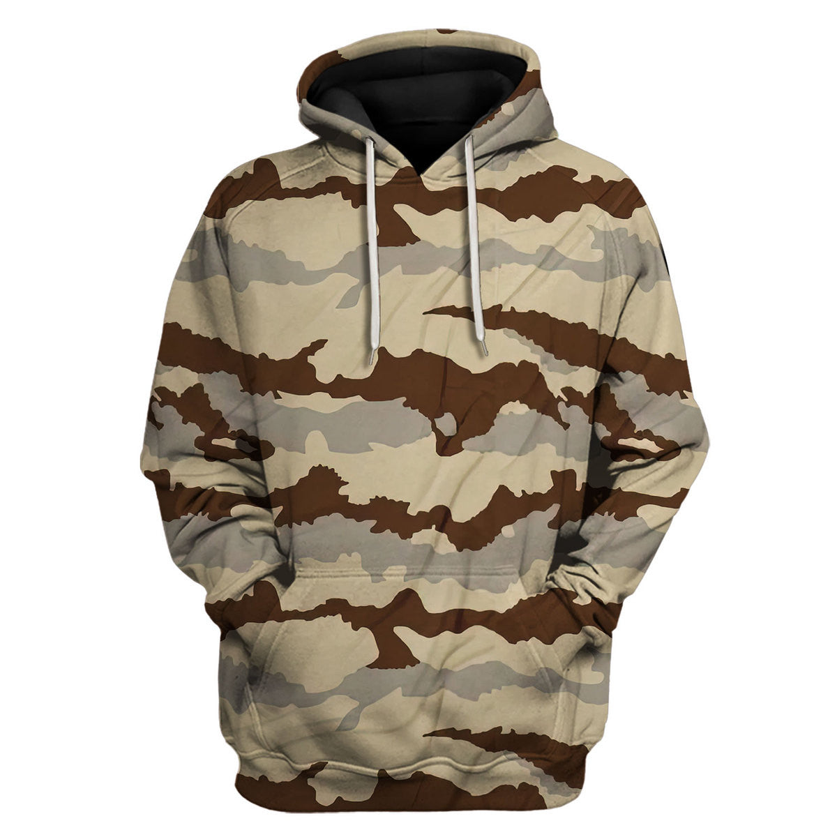 Camouflage Daguet Desert Camouflage Hoodie