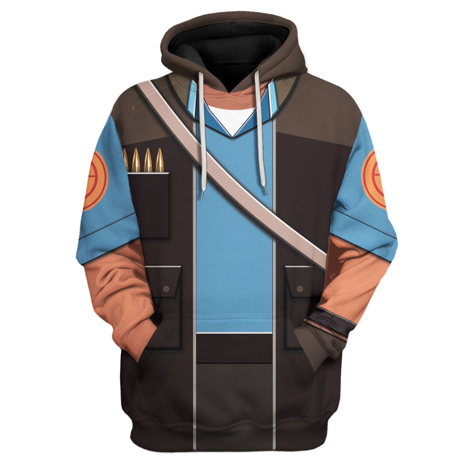 Sniper Blue Team TF2 hoodie