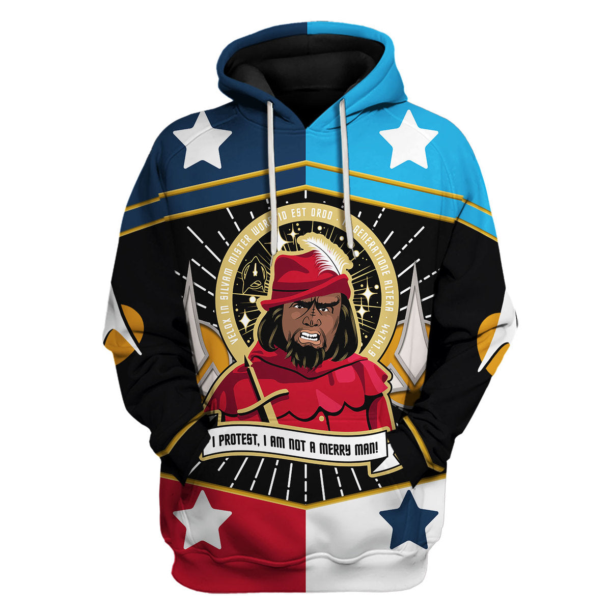 Worf is not a Merry Man hoodie