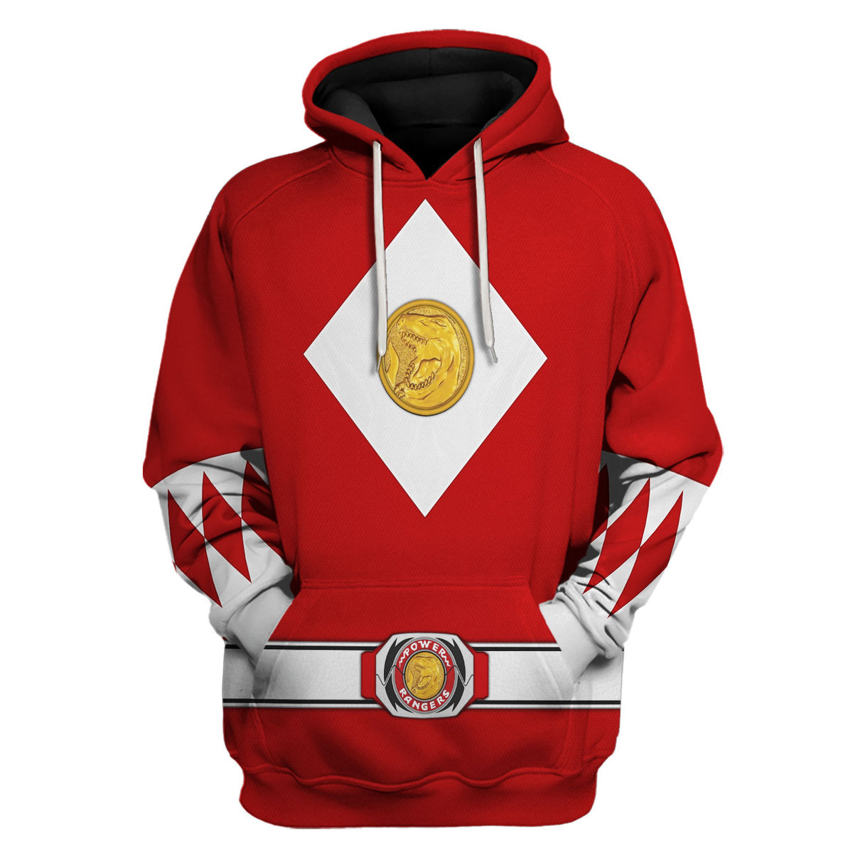 Red Ranger Mighty Morphin The Movie (1995) hoodie