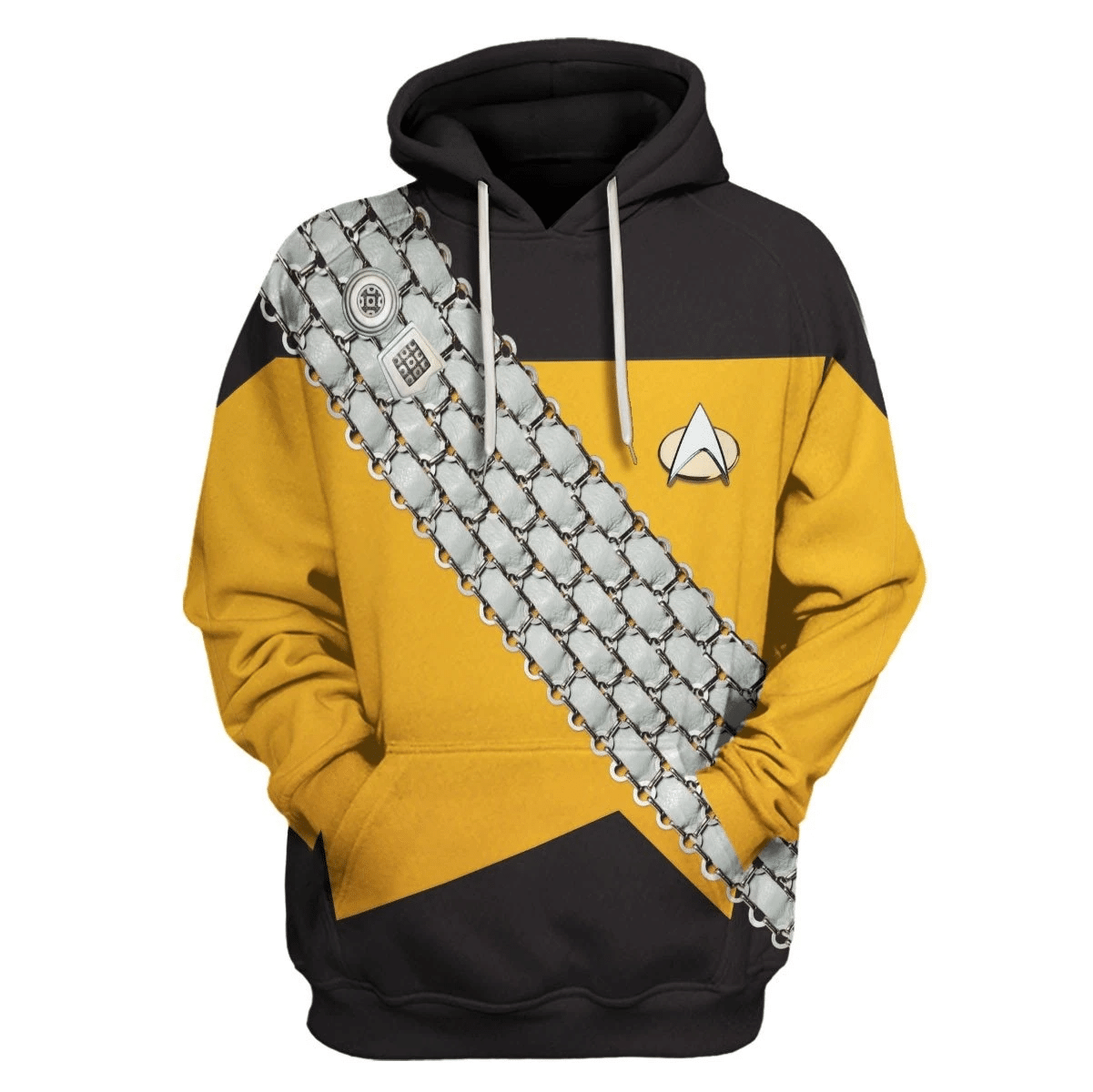 The Next Generation Worf Klingon hoodie