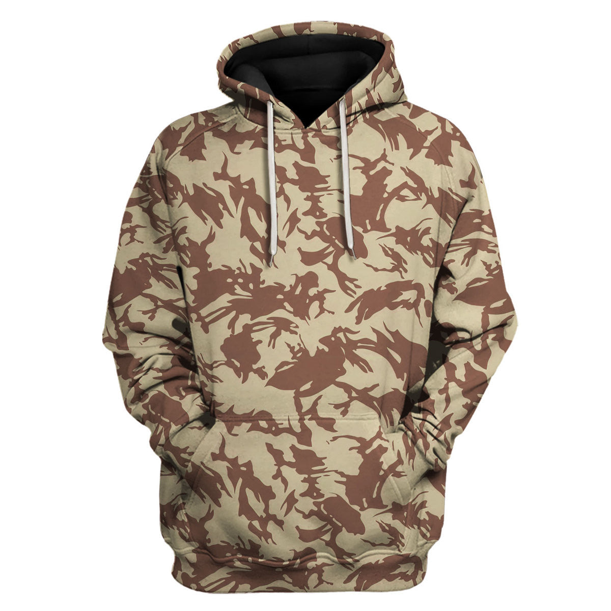 Bristish Desert (DPM) Camo Pattern Hoodie