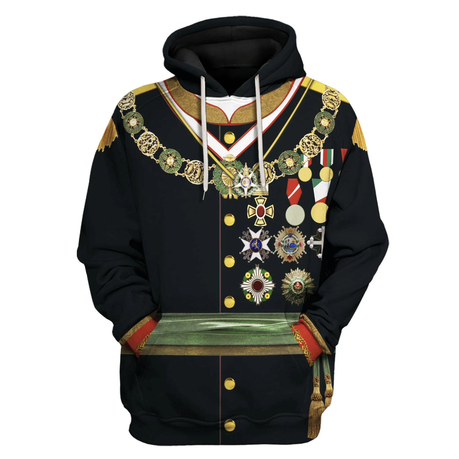 Gearhomie Porfirio Diaz President of Mexico Costume hoodie