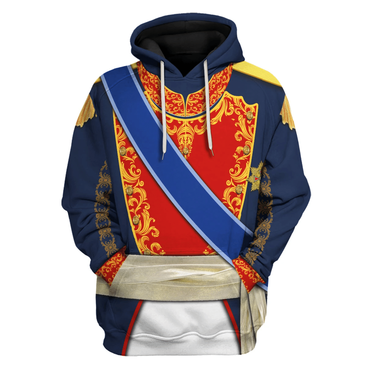 Gearhomie Agustin de Iturbide, Augustine of Mexico Costume Hoodie