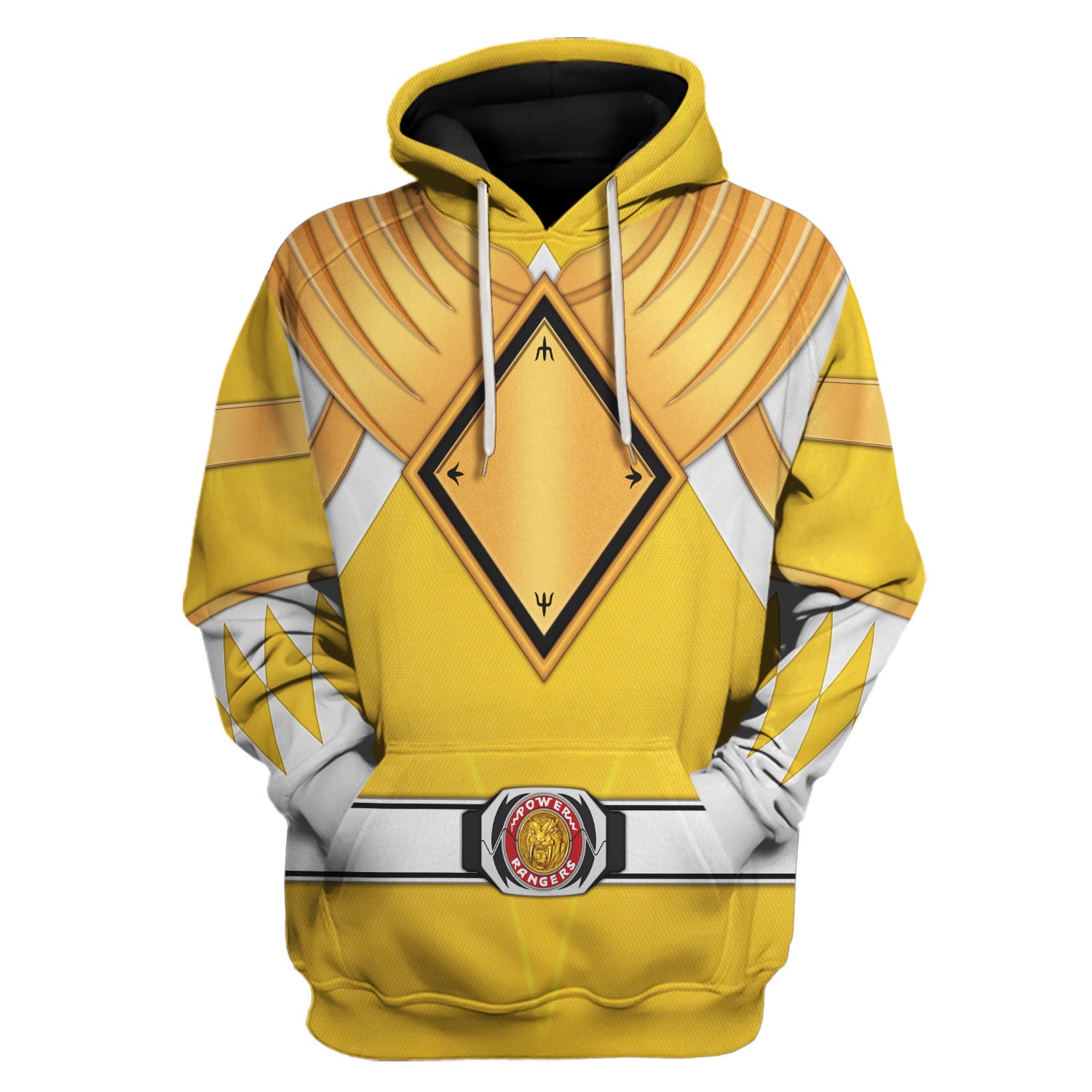 Yellow Ranger Dragon Shield hoodie