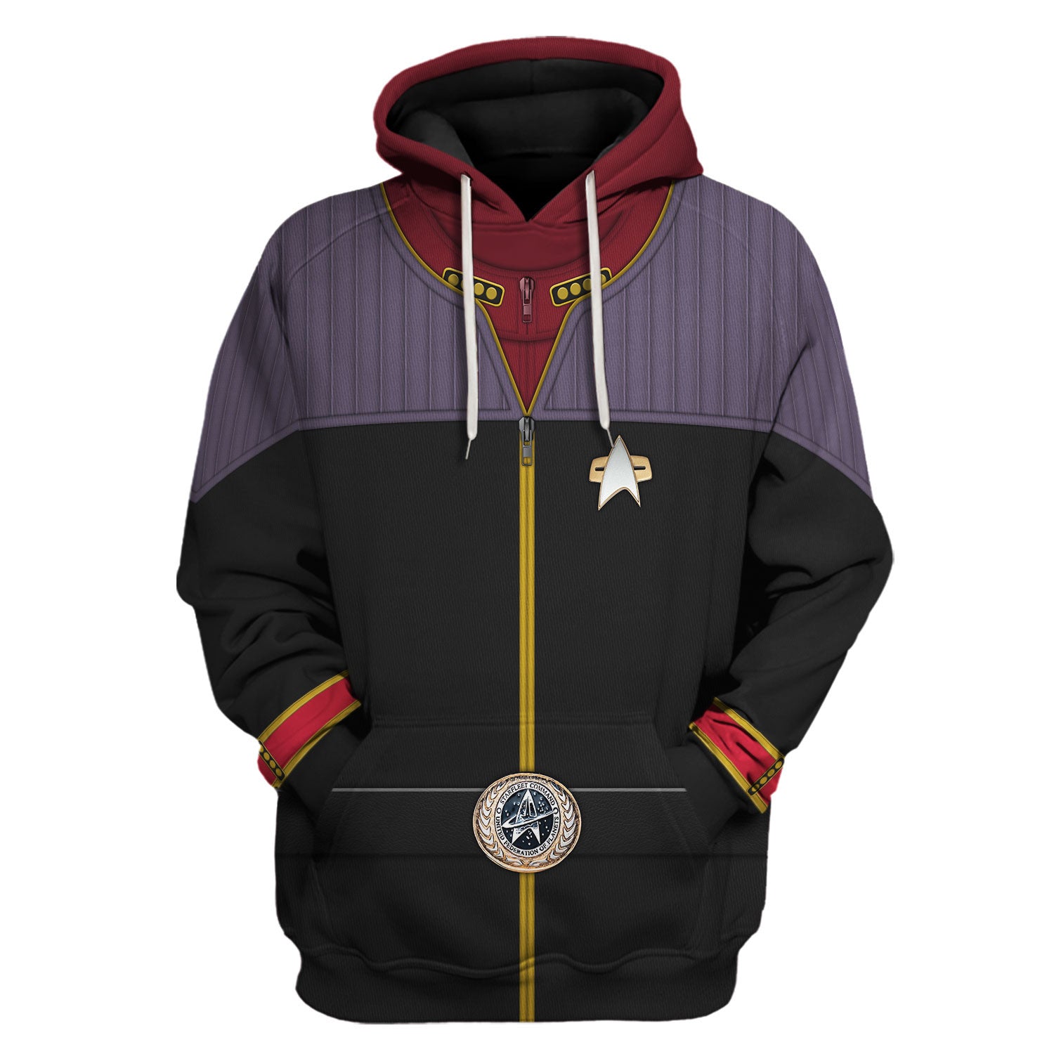 Flag Officer Star Trek Apparel hoodie