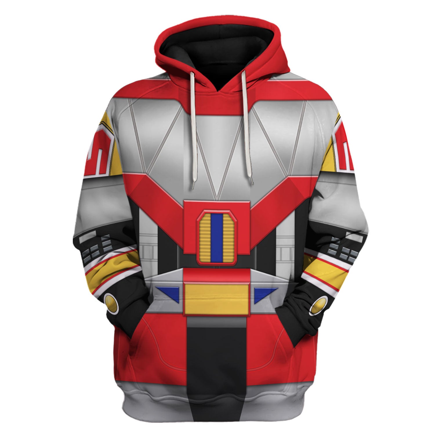 Dino Megazord Mighty Morphin Hoodie