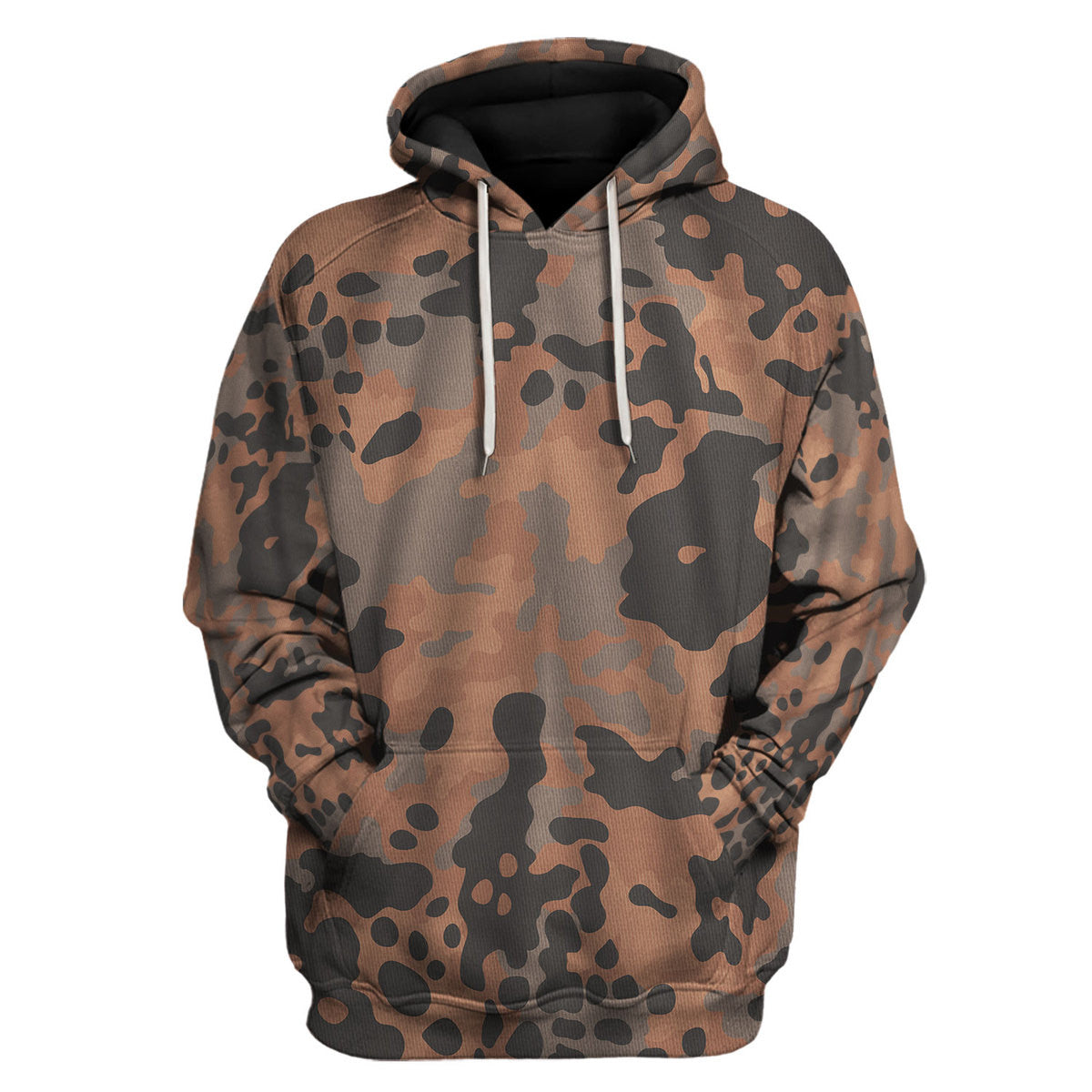 Eichenlaubmuster (Oak leaf A) World War II German Camo Pattern Hoodie