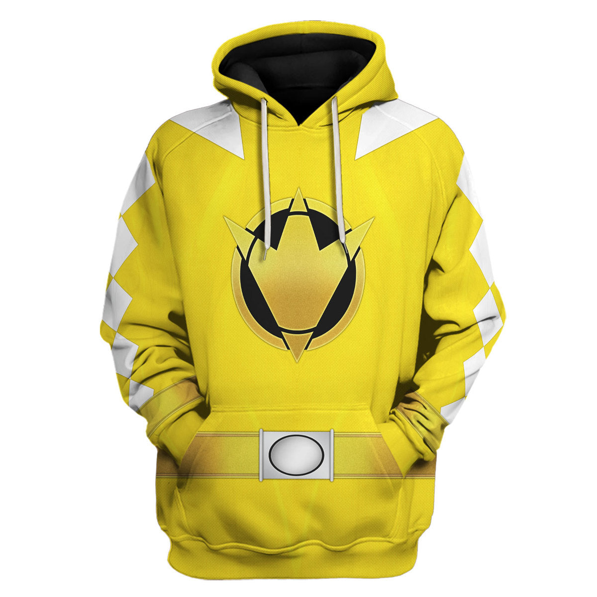 Yellow Ranger Dino Thunder hoodie