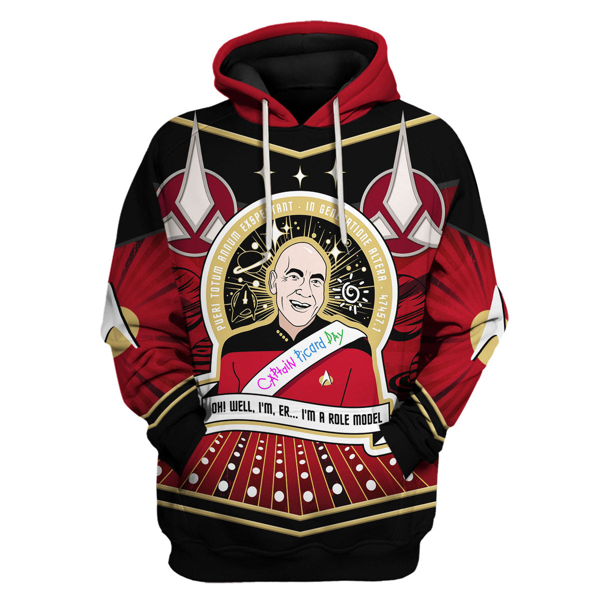 Captain Picard Day cosplay Hoodie