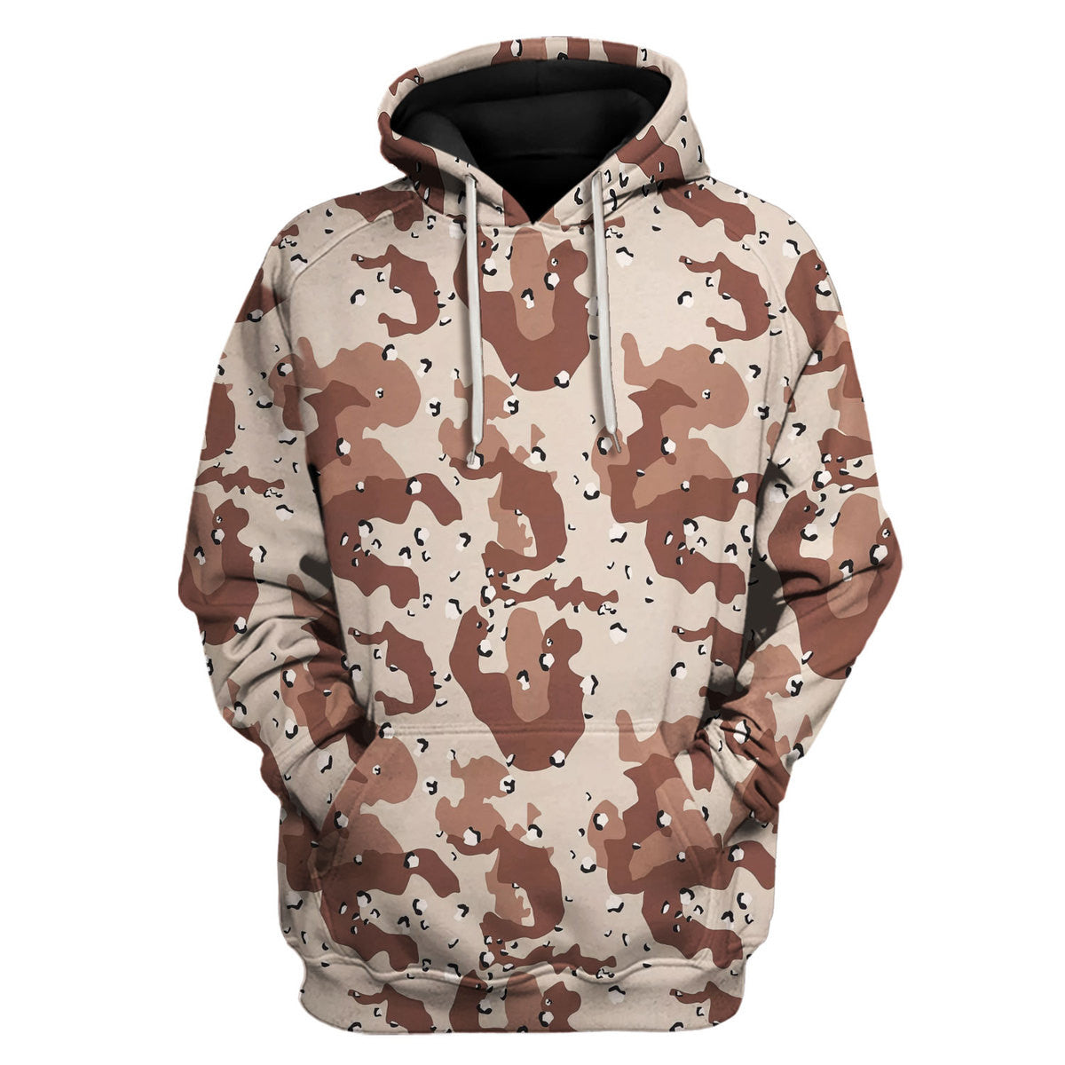 Desert Battle Dress Uniform American Chocolate Chip Desert Battle Dress Uniform CAMO Hoodie