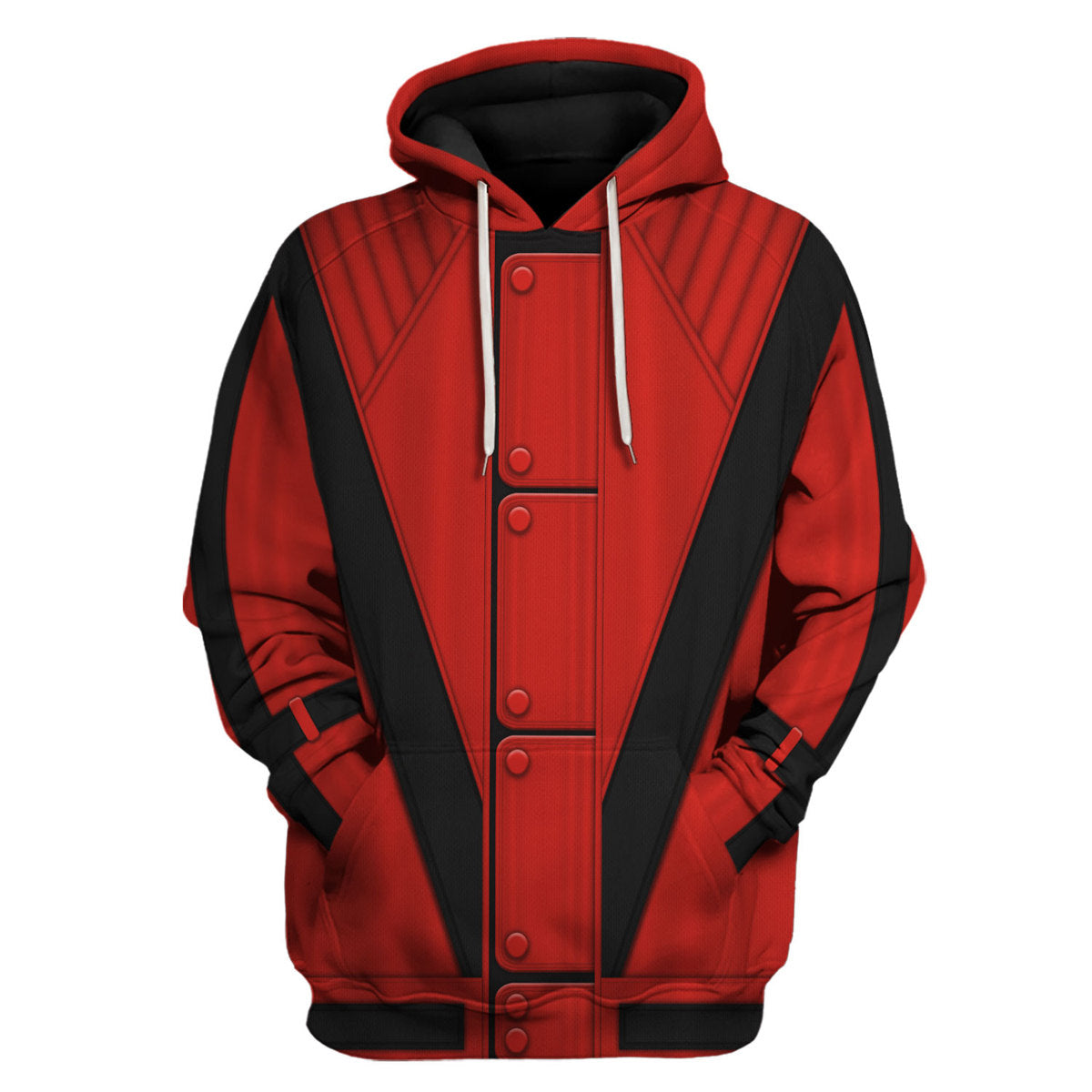 Gearhomie Michael Jackson red Costume hoodie